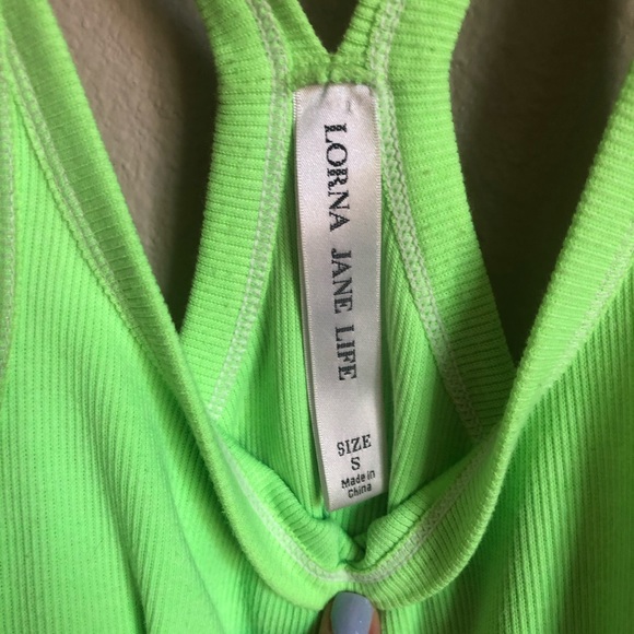 Lorna Jane Ribbed Tank Top - Racerback - Picture 3 of 4